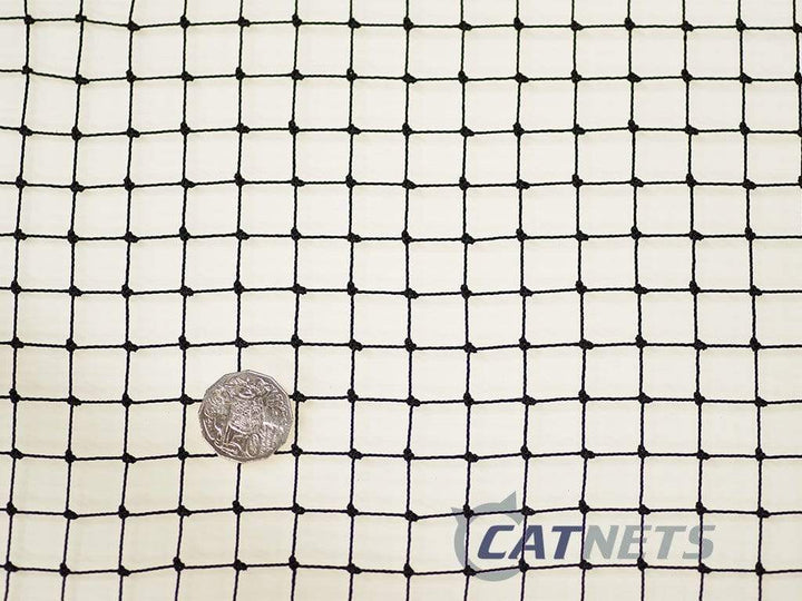 Catnets Cat Netting (bulk roll SPECIALS) Cat Netting 100m x 3m Black