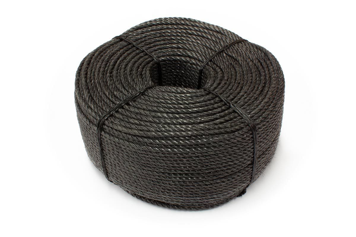Black Edging Rope - 250m Bulk Roll – Catnets
