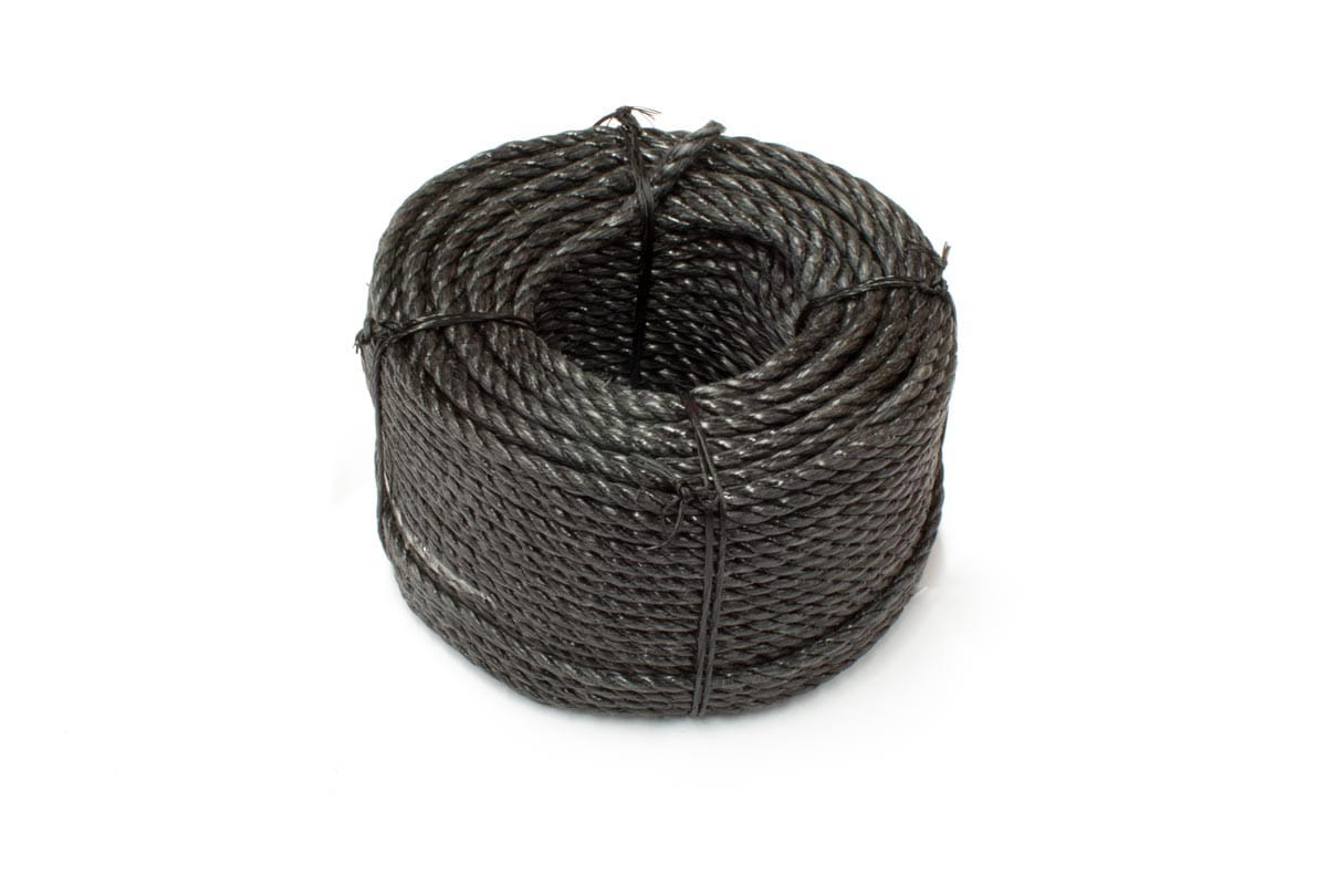 Black Edging Rope - 50m Bulk Roll – Catnets