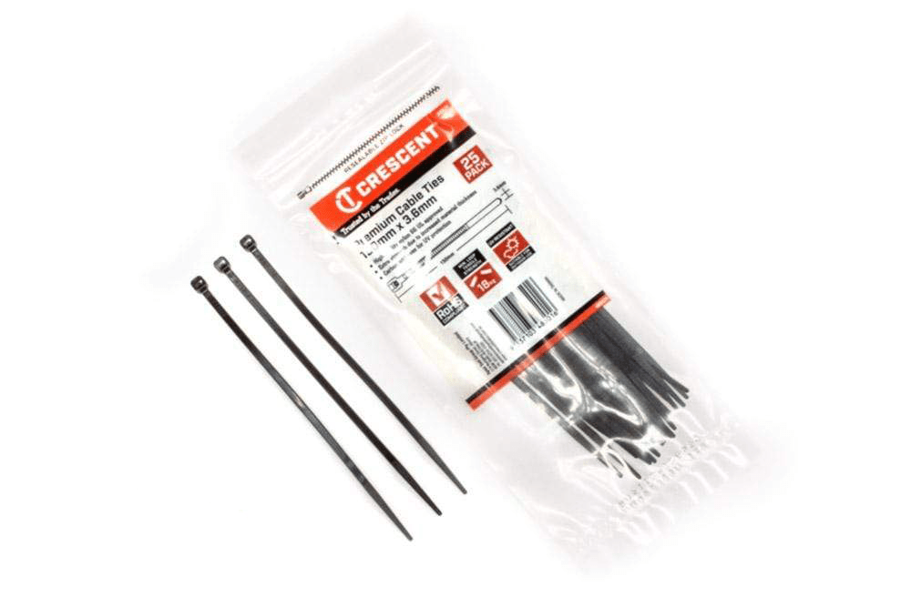 Catnets UV Treated Cable Ties Cable Ties: 150mm x 3.6mm - 100pk
