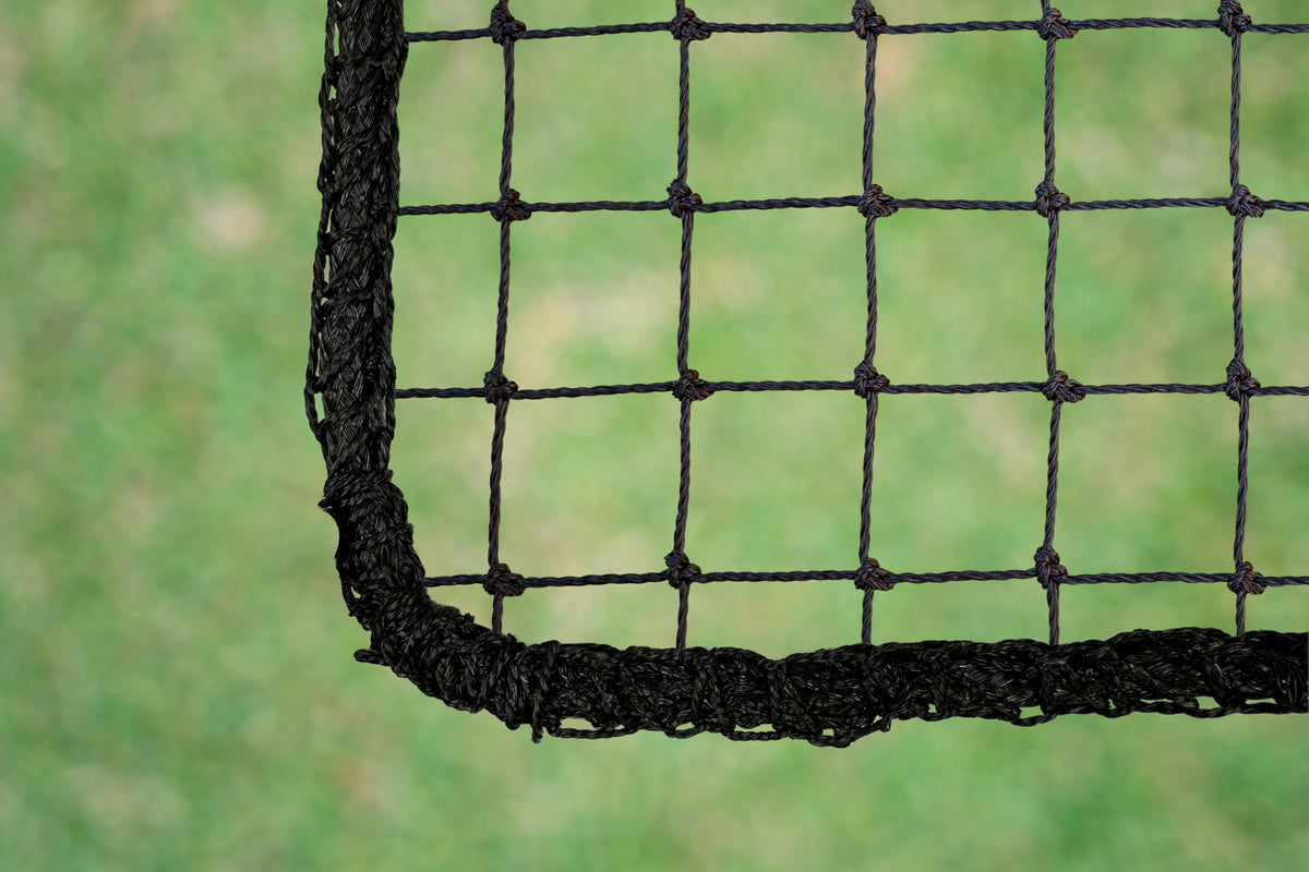 Catnets Cat Netting (bulk roll SPECIALS) Cat Netting 12.5m x 6.5m Black with Rope Edging