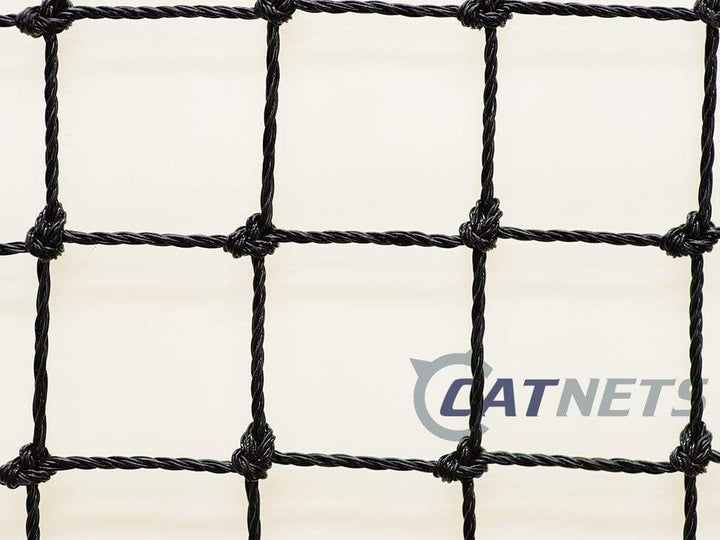 Catnets Cat Netting (bulk roll SPECIALS) Cat Netting 100m x 5m Black