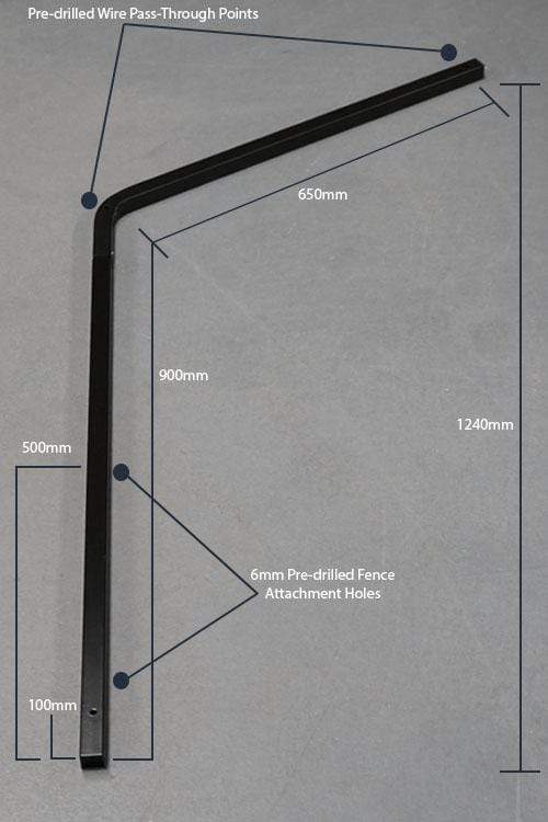 Angled Fence Extension Brackets Catnets