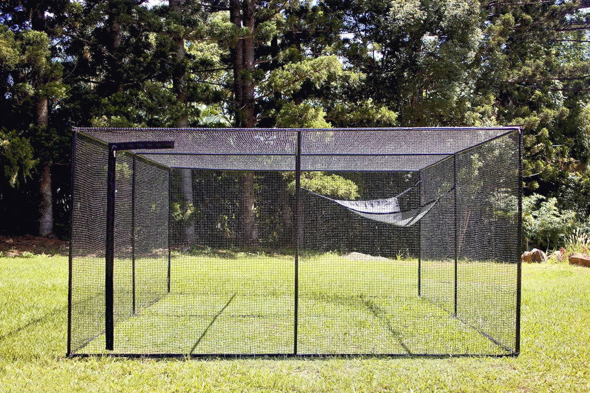 Catnets Quad 3.6m x 3.6m Freestanding Cat Enclosure